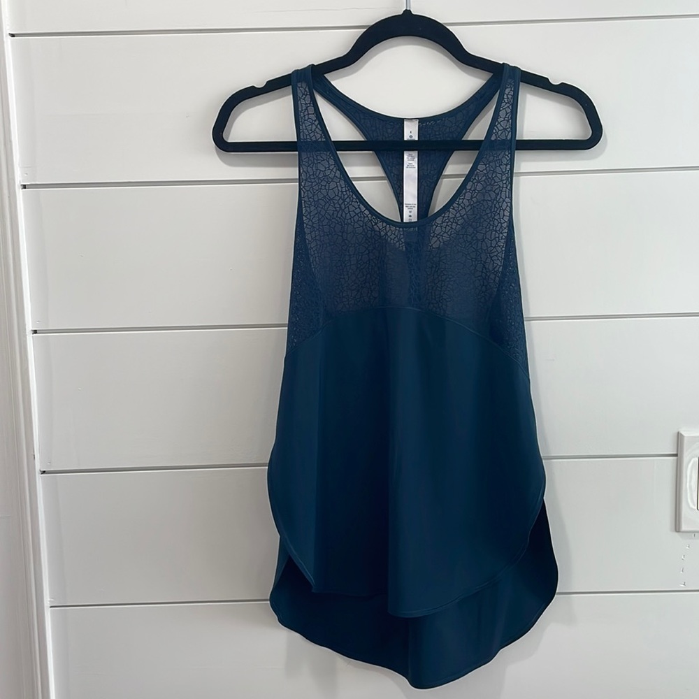 lululemon athletica tank, size 4